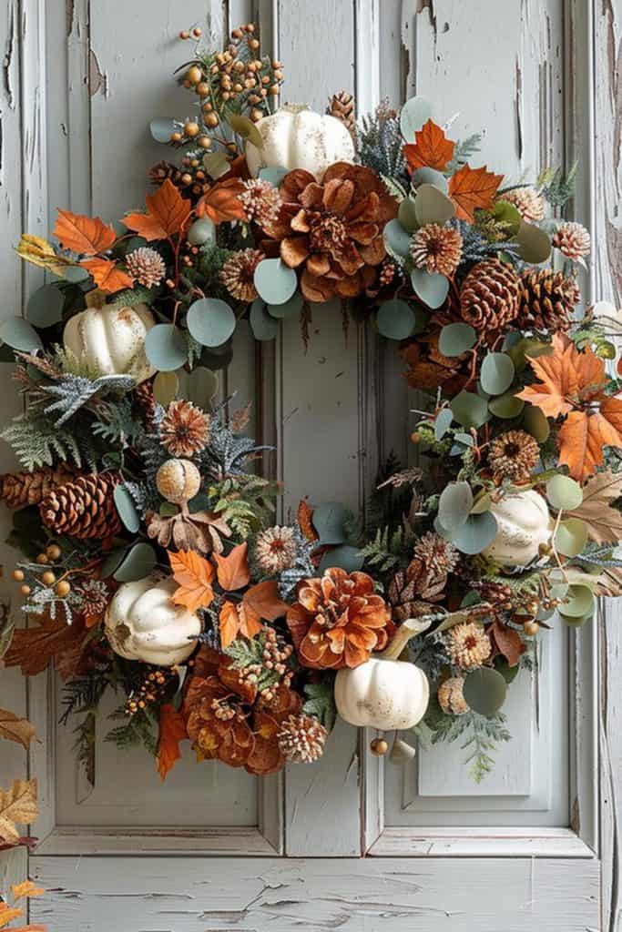 49 Fall Wreath Ideas: Eye-Catching Designs for Autumn Doors