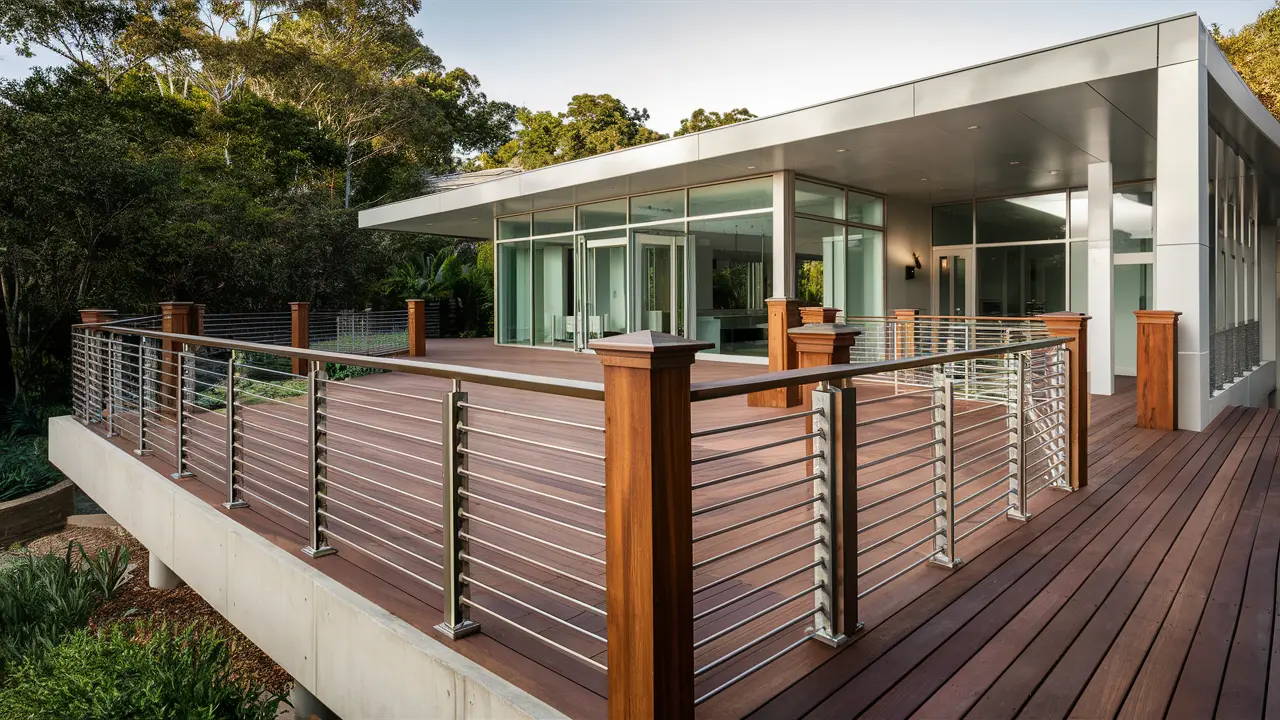 53 Best Deck Railing Ideas for Modern Outdoor Spaces (Wood, Cable & Glass Designs 2026)