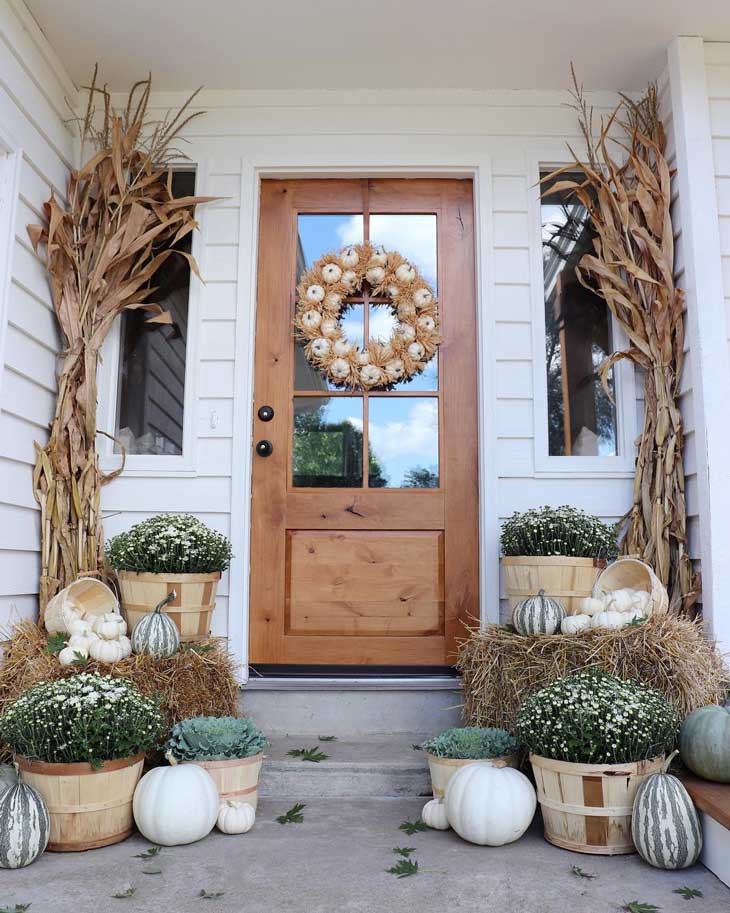 8 farmhouse fall wreath ideas - Farmhousehub