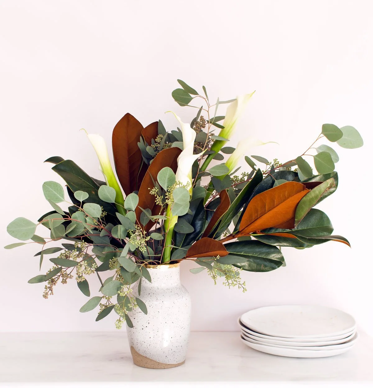 A Budget-Friendly Fall Centerpiece Celebrating Autumn Foliage from Trader Joe's — Suite One Studio