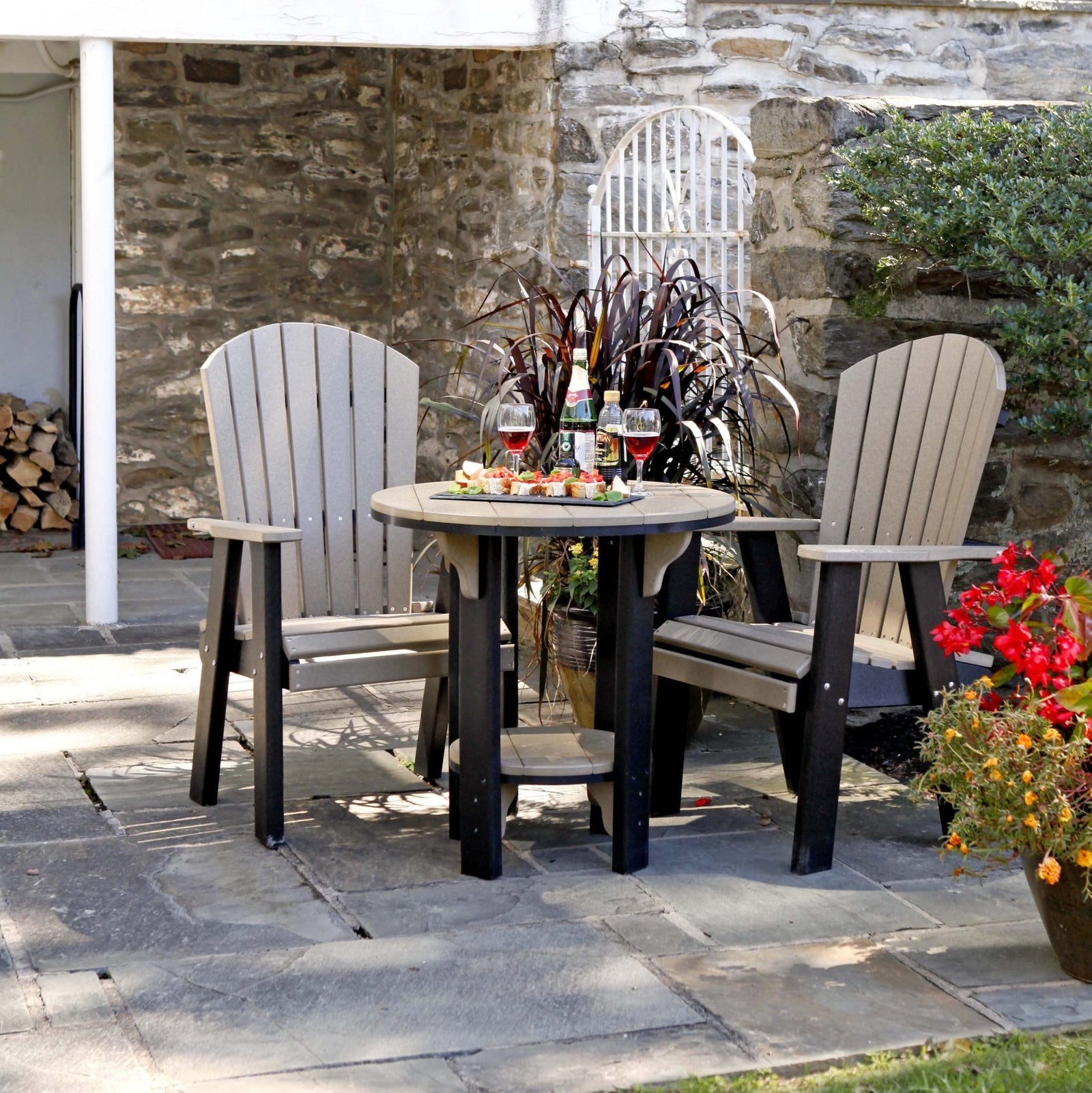 Amish Small Patio Dining Sets: Tables and Chairs | Amish Furniture Lancaster PA Snyder's | Amish Furniture Lancaster PA Snyder's