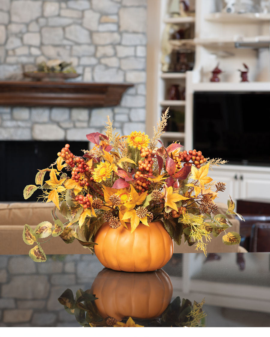 Autumn Silk Flower Arrangements | Fall Flower Arrangements – Petals