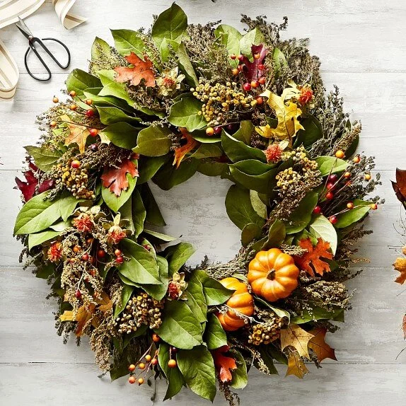 Autumn Wreath — Red's Apothecary