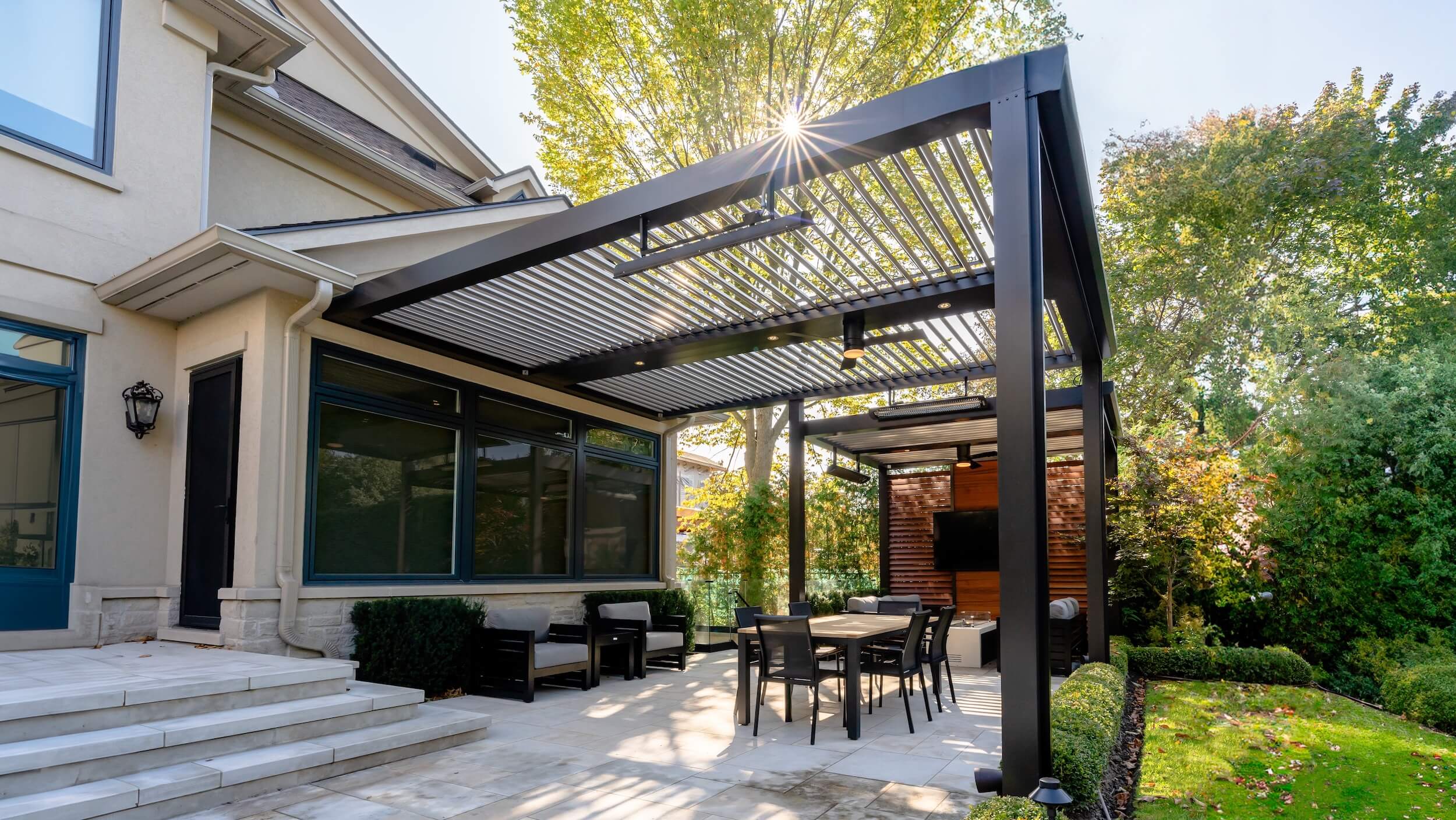 Best Pergola Attached to House Designs | StruXure