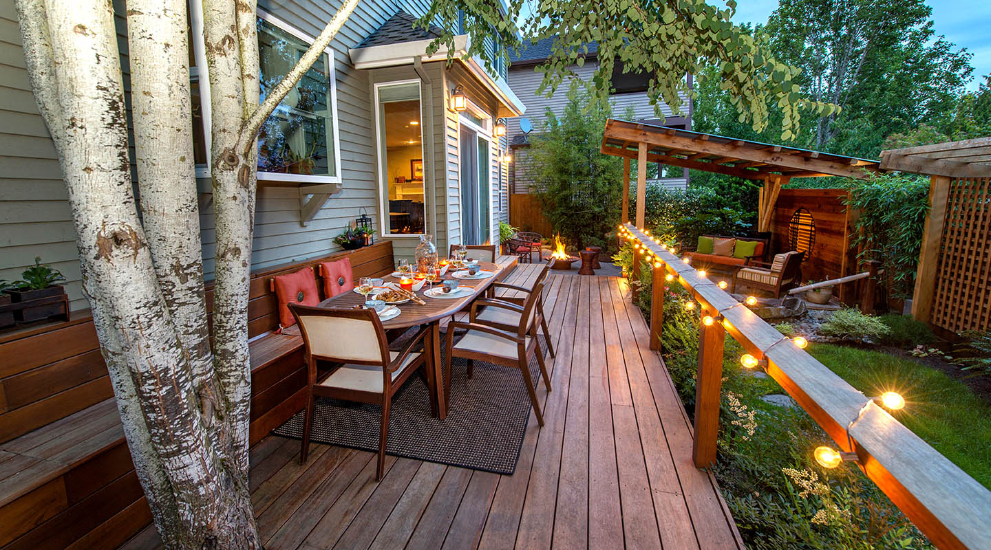 Clever Long Narrow Deck Ideas for Outdoor Spaces