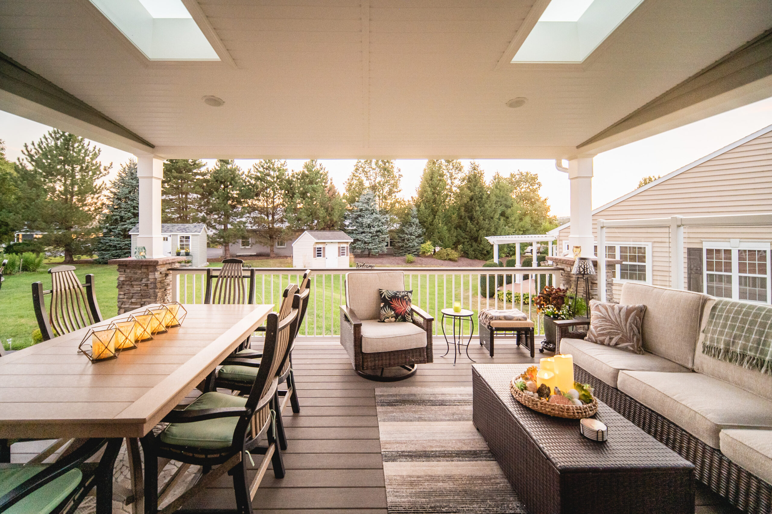 Covered Deck in Ephrata, PA - Stump's Decks & Porches