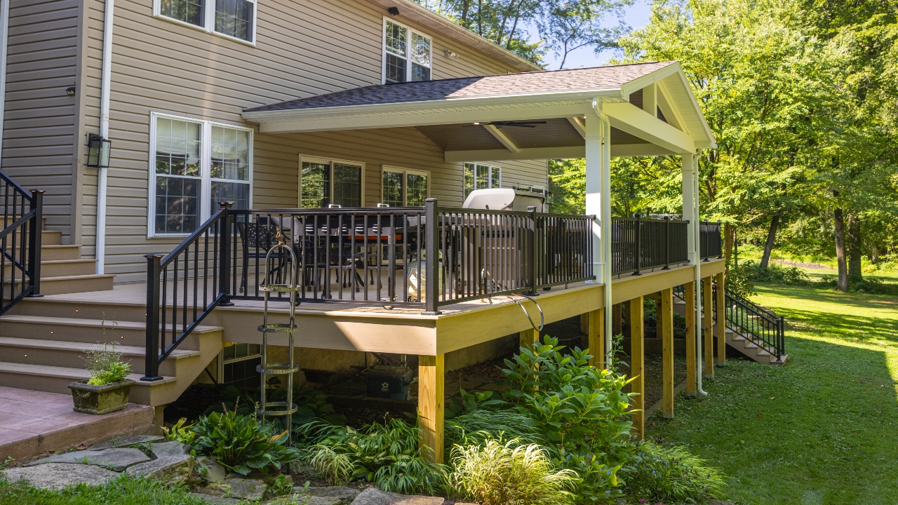 Covered Deck in Kennett Square, PA - Stump's Decks & Porches