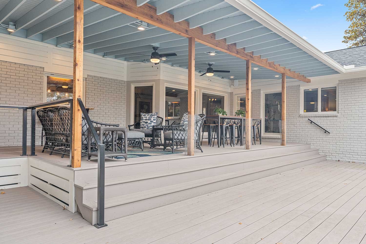 Covered Deck Project - Oak Mountain — ELM Construction LLC