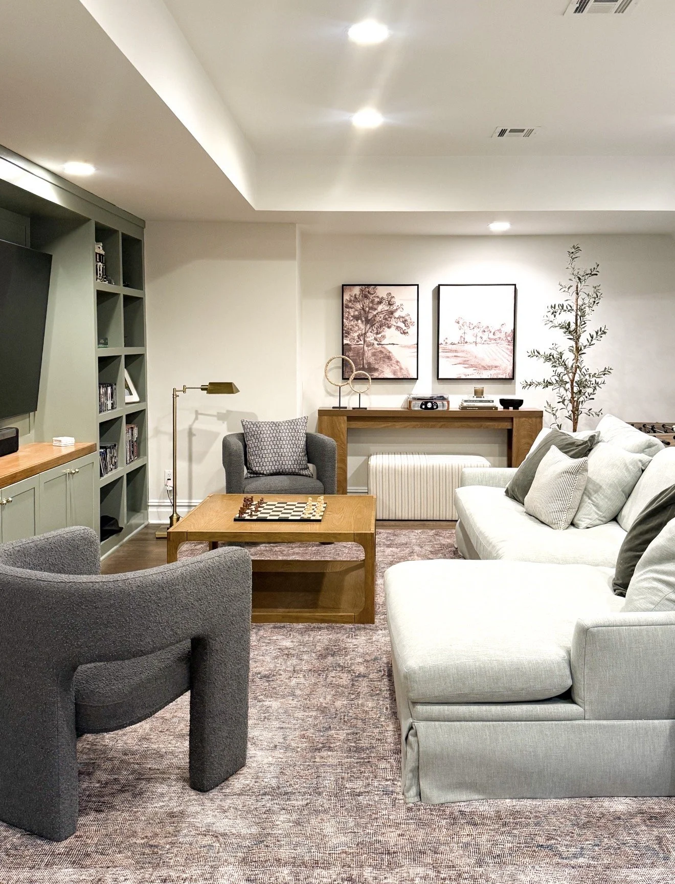cozy basement ideas — Blog — Girl on the Hudson