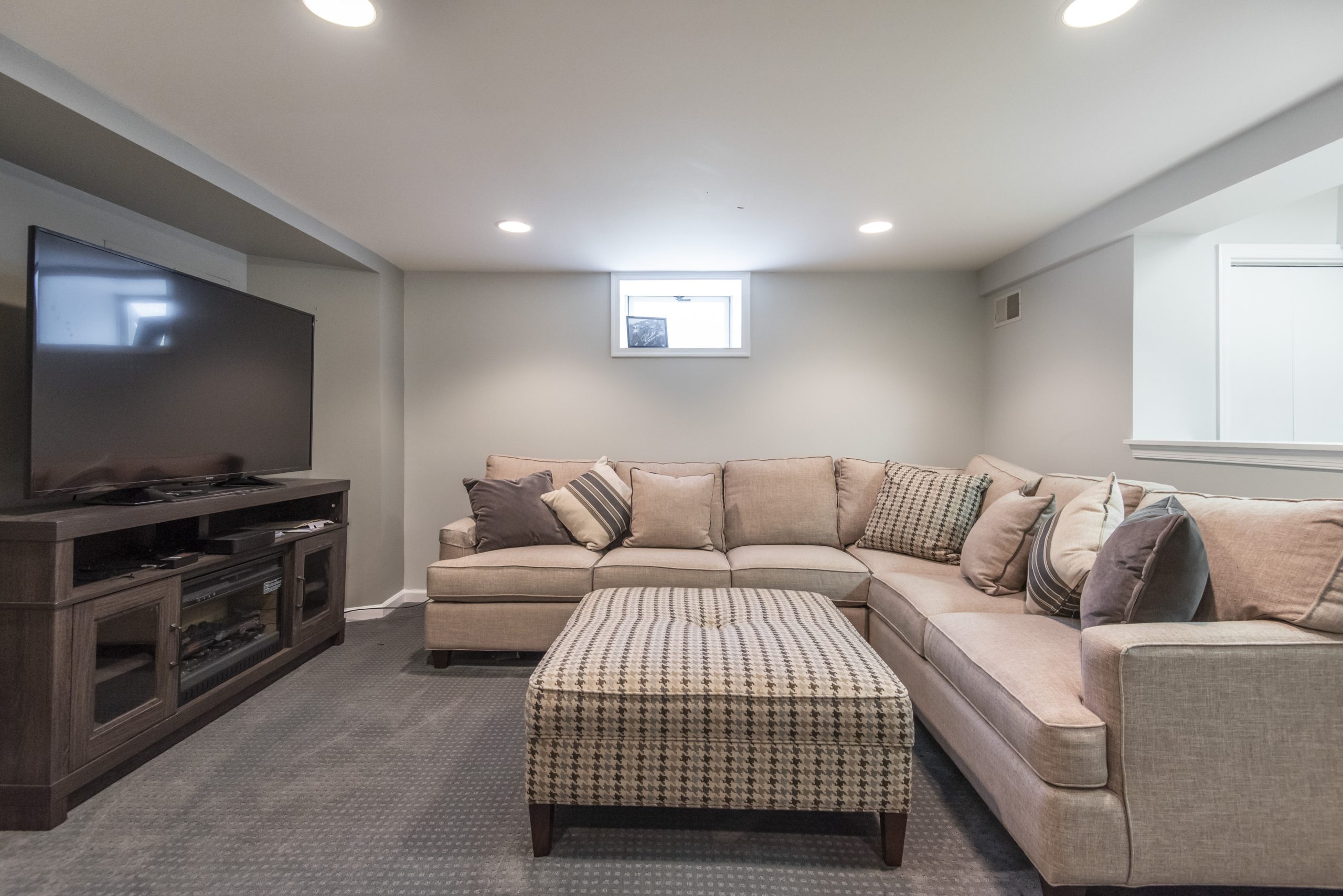 Cozy Basement Remodel | Home Remodeling Contractor in Havertown | Penn CD