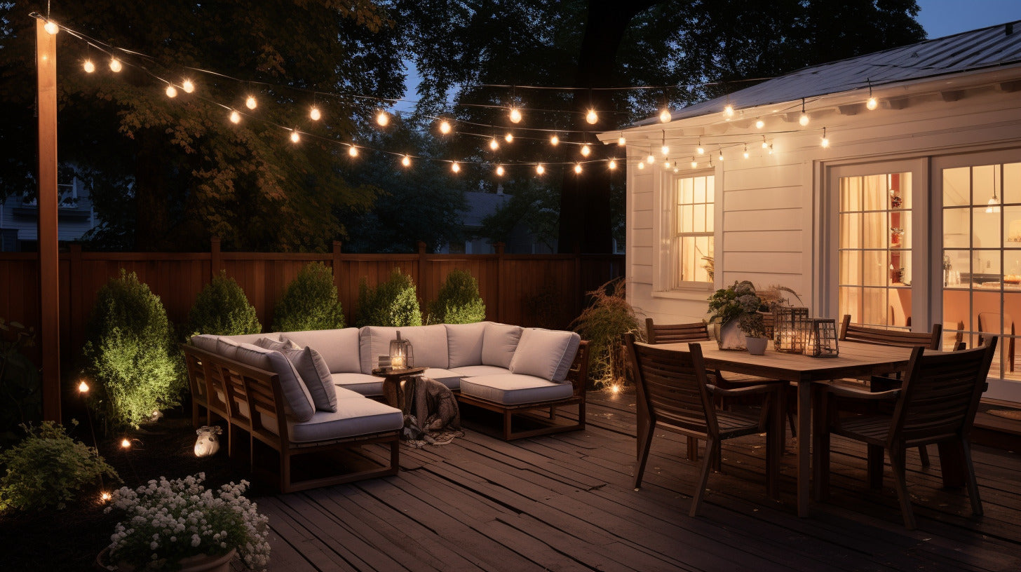 Create Ambiance on Your Patio After Dark with Outdoor Lighting