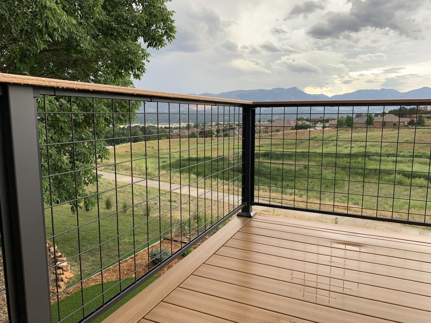 Deck Builder Colorado Springs | Metal Deck Railings | Decks By Schmillen
