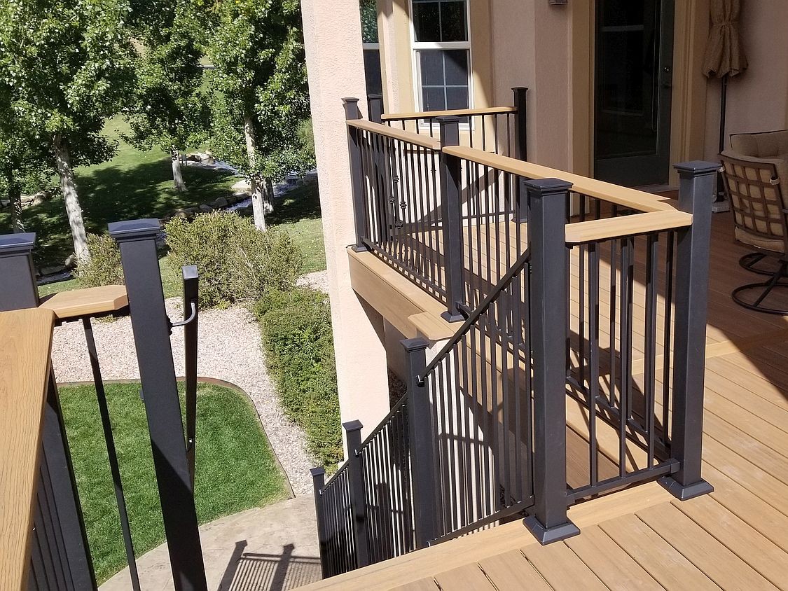 Deck Builder Colorado Springs | Metal Deck Railings | Decks By Schmillen