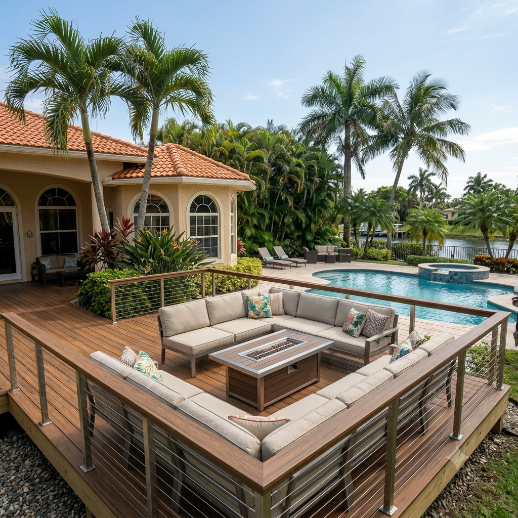 Deck Builders in Miami Beach, Miami FL | Custom Decks & Pool Decks