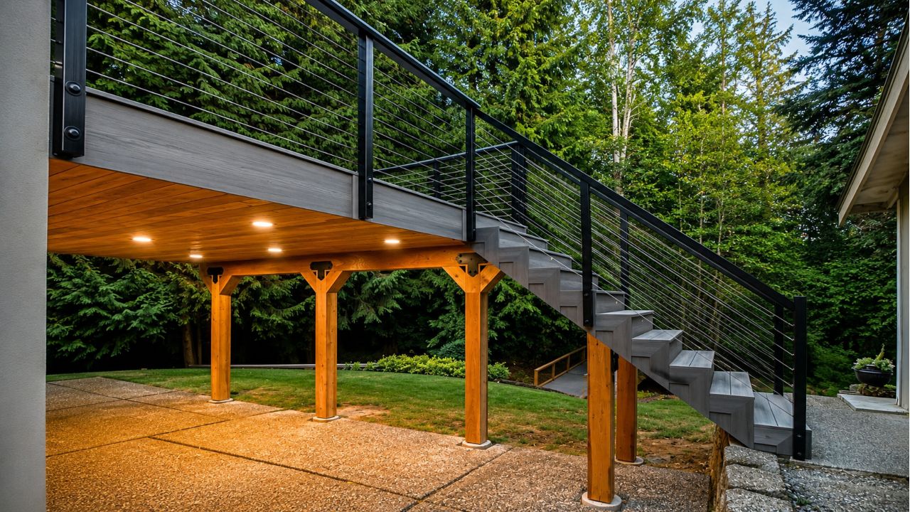 Deck Lighting Installation | Euro Decks