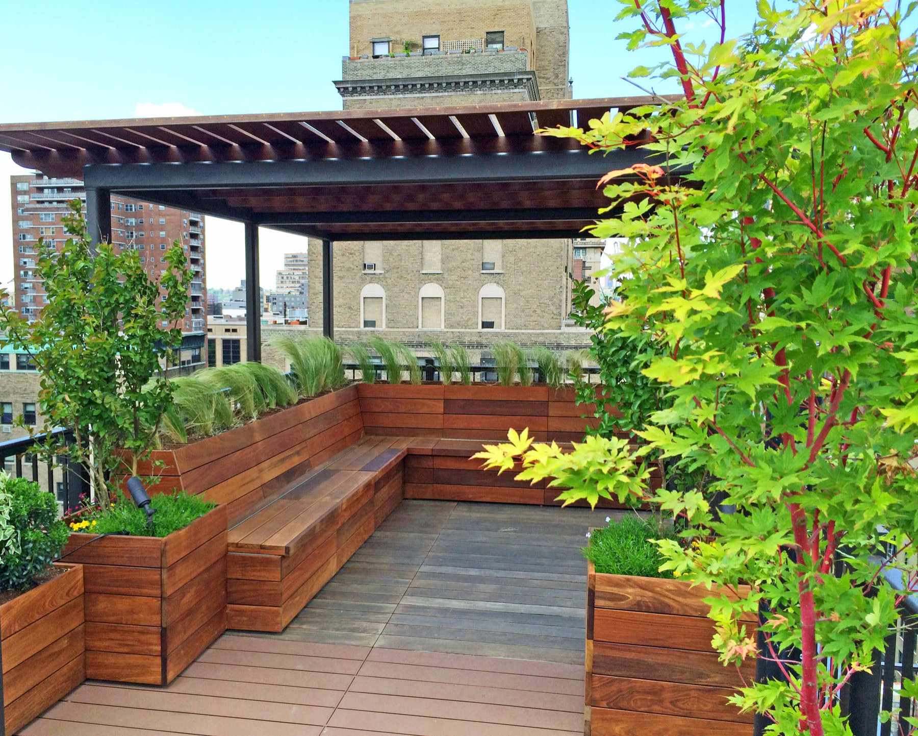Deck Online With Seating Benches , 16 Freestanding Curated Or Built-In Bench Ideas
