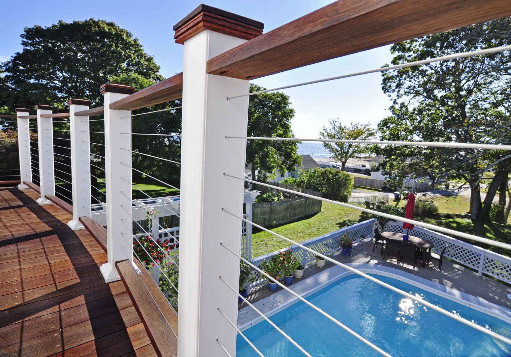 Deck Railing Ideas | Stainless Cable Railing