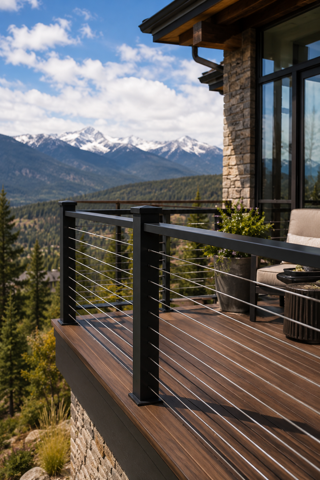 Deck Railing Options in Colorado | Modern, Wood & Metal Railing Ideas Near You