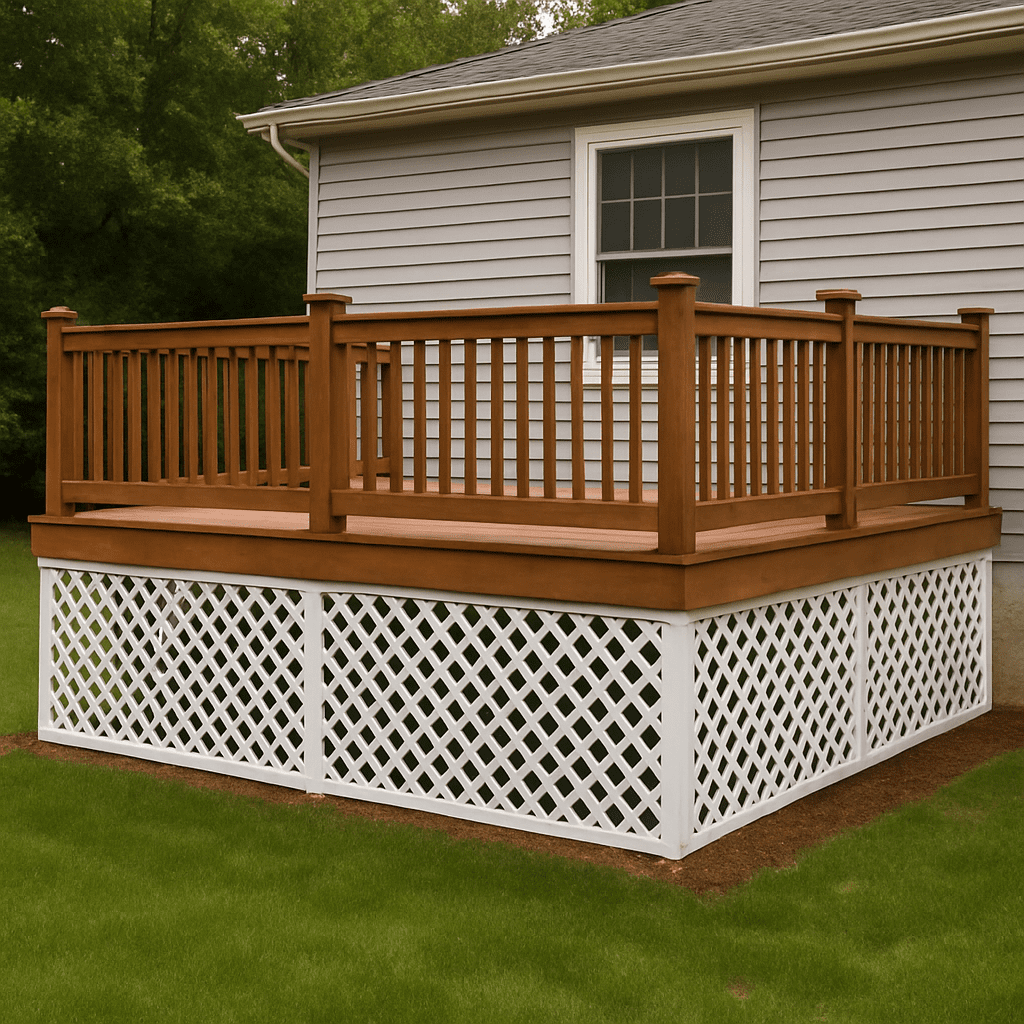 Deck Skirting — When It's Needed and 8 Affordable Ideas - Boss Decks