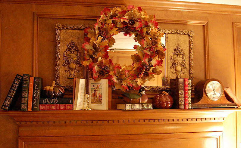 Decorate Your Mantel For Fall and Thanksgiving – Between Naps on the Porch