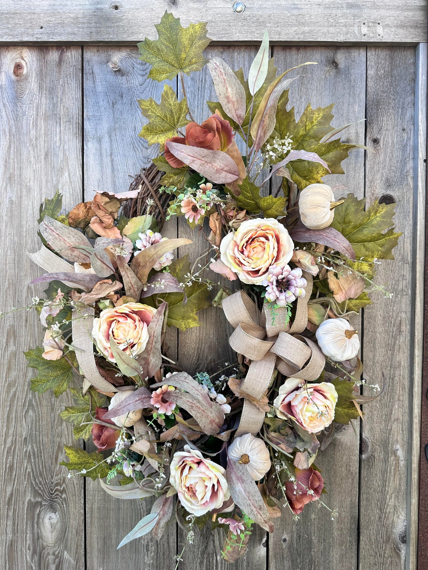 ELEGANT FALL WREATH – Jam Designs and Supplies