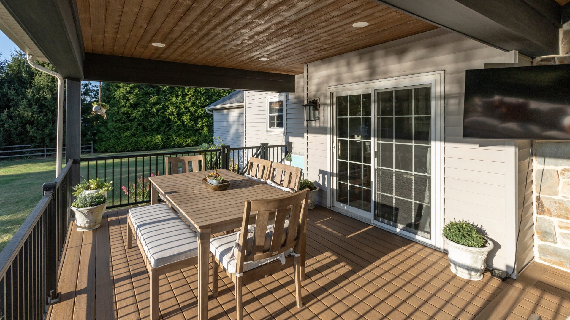 Elevated Covered Deck | Deckcraft Plus