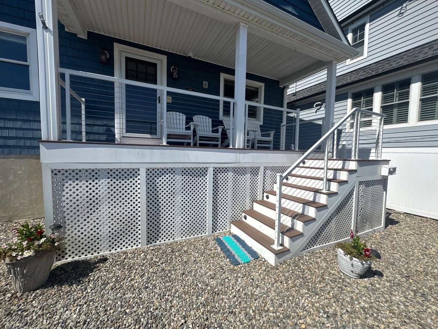 Exterior Cable Railing | Newman Iron Works