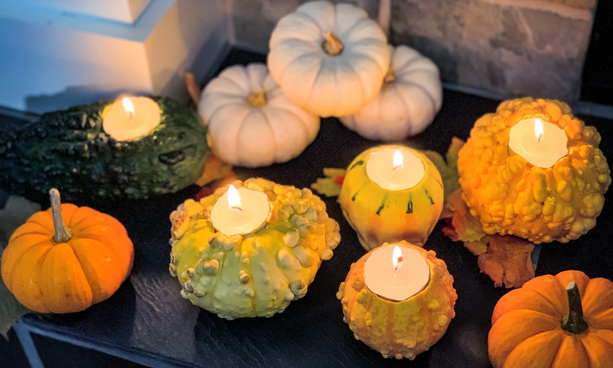 Fall Gourd Candles - Indecision & Cake