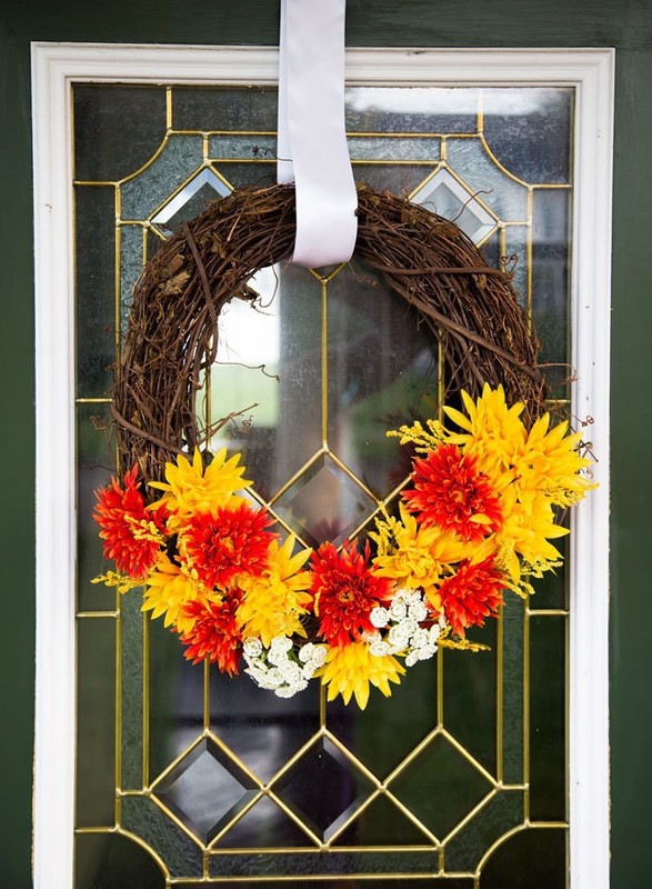 Fall Wreath Decor · How To Make A Branch & Twig Wreath · Home + DIY on Cut Out + Keep