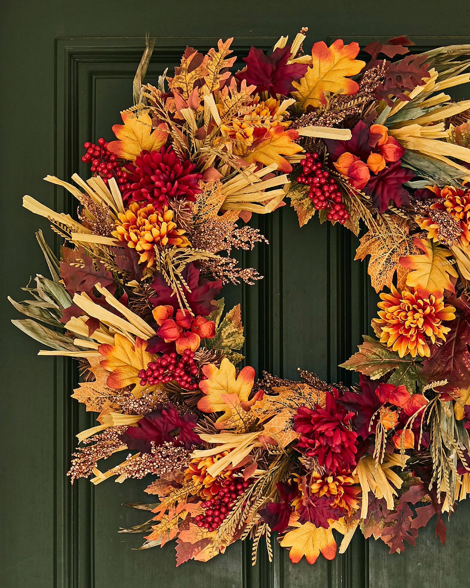 Fall Wreath - Outdoor Wreath - Door Wreath - Autumn Wreath