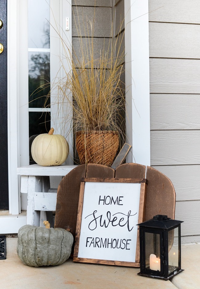 Farmhouse Fall Front Porch