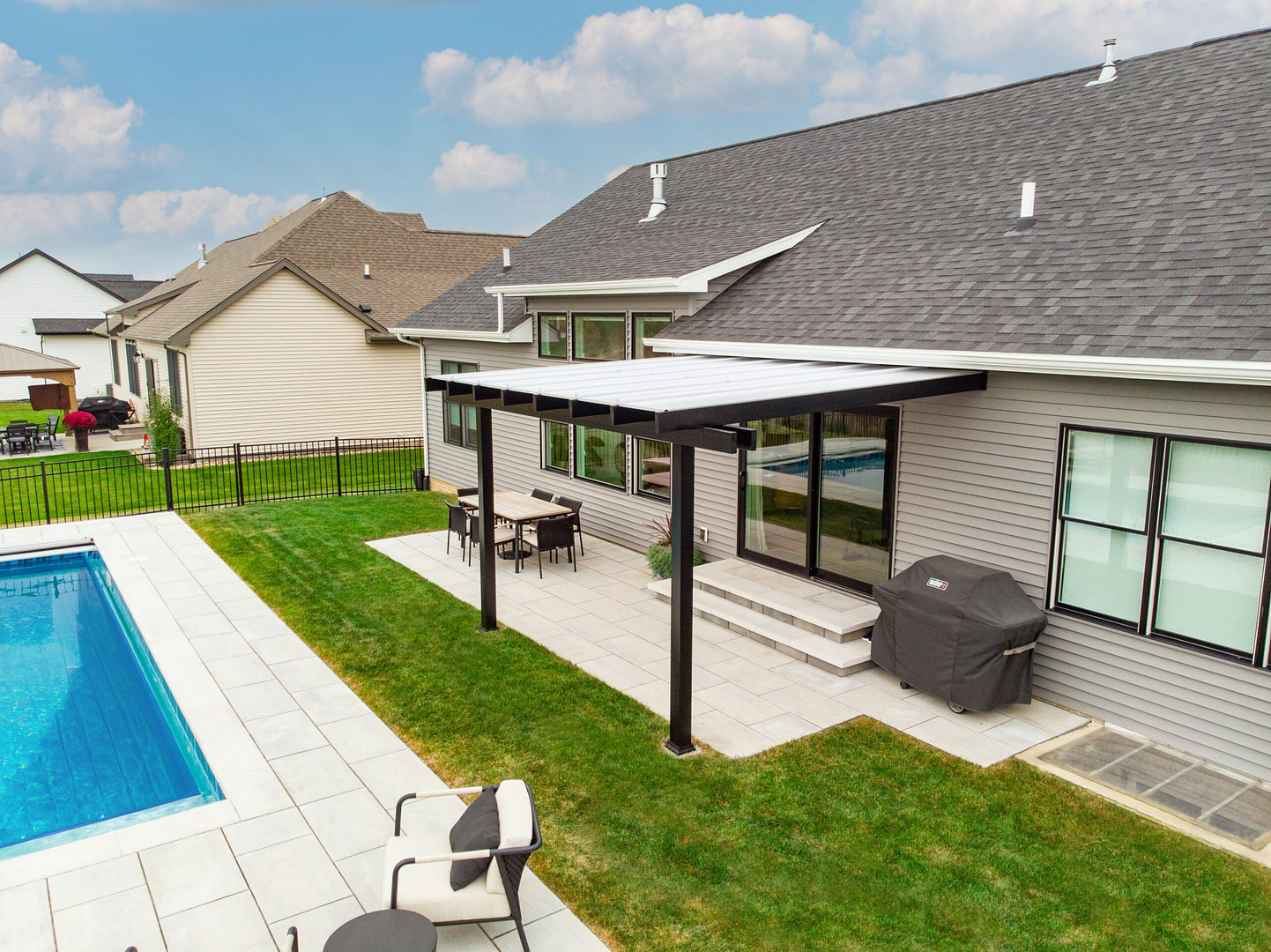Flat Cap Pergolas | Heartland Pergolas