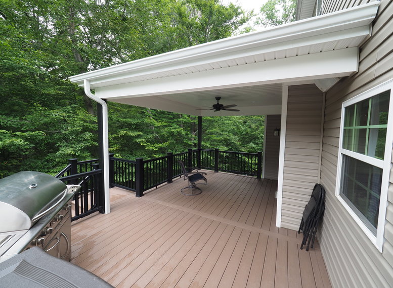 Gable Roof Over Deck | Knox & Albanowski General Contracting