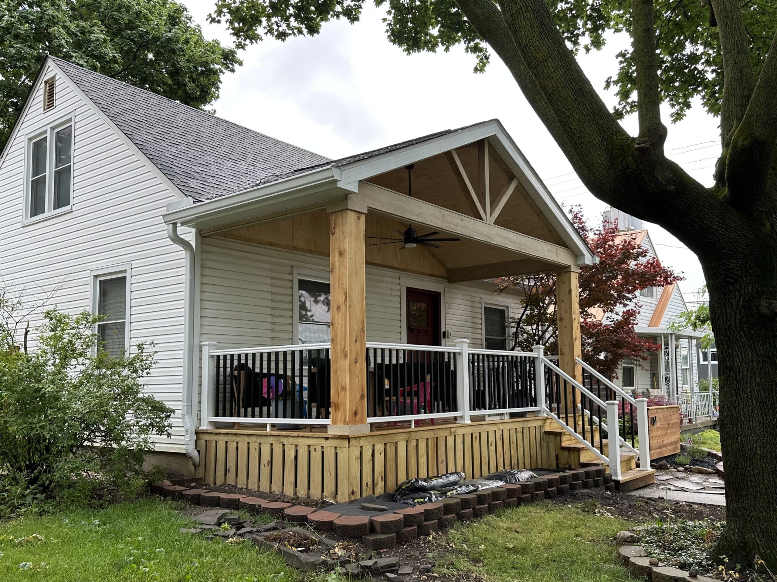 Gable Roof Screen Porch Columbus Ohio - Suncraft