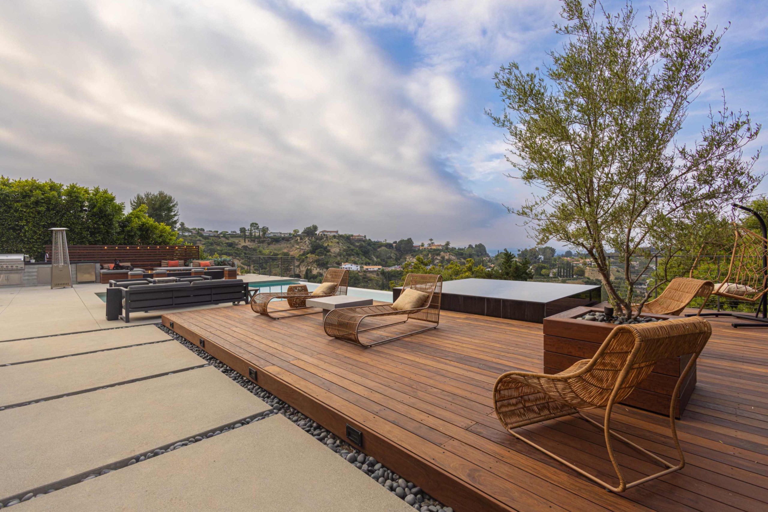 Gorgeous View in Modern Backyard, Encino, CA | Production | Peerspace