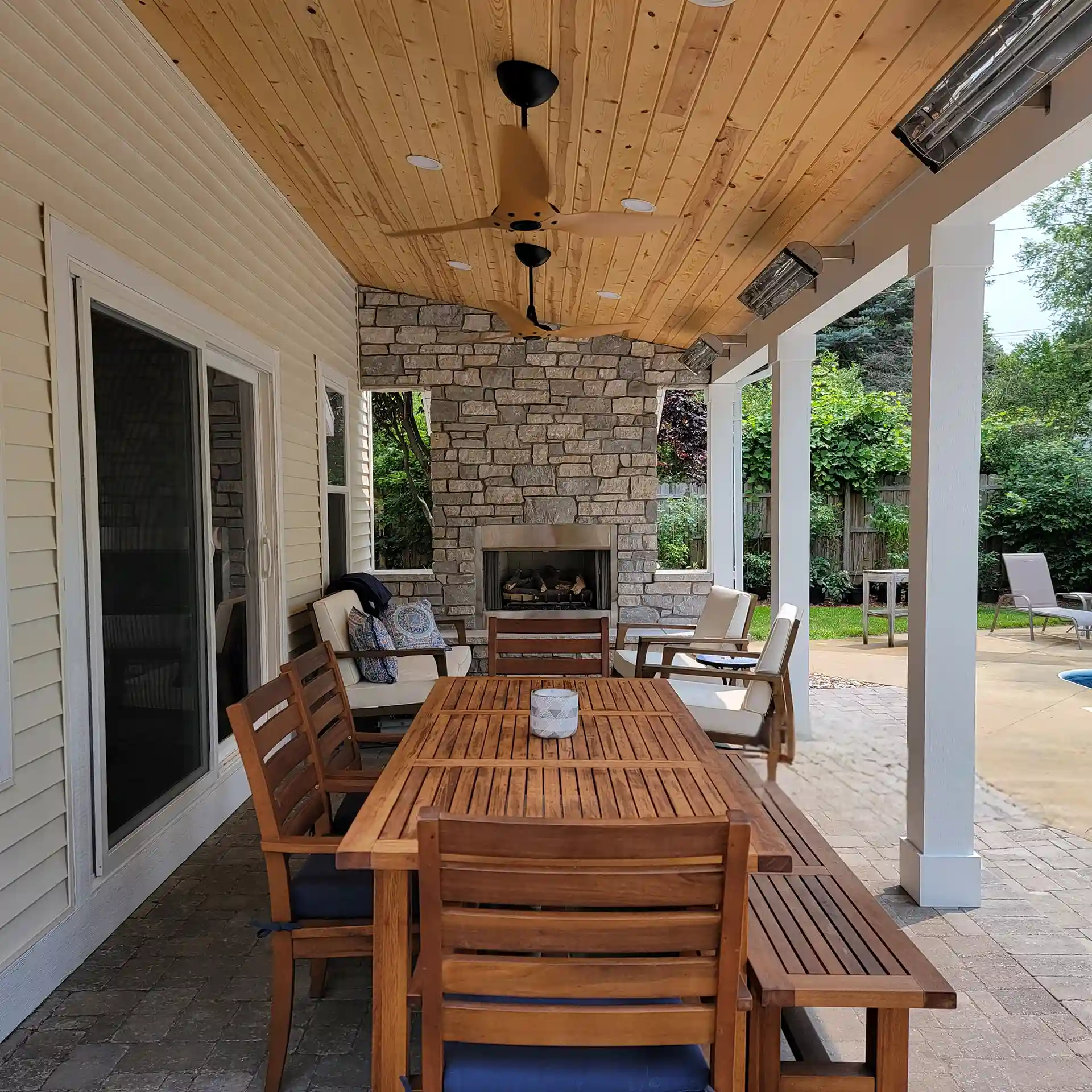 How Covered Decks and Patios Enhance Winter Living