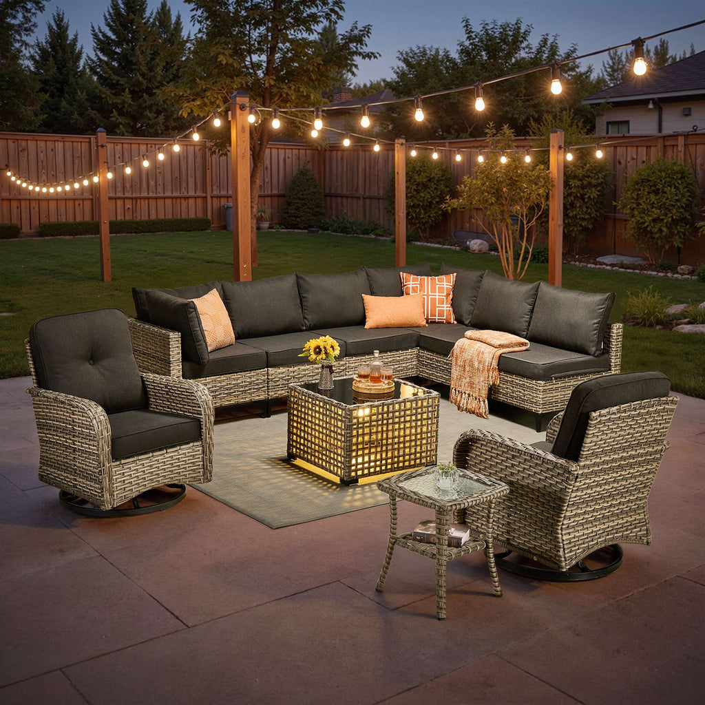 How to Arrange L-Shaped Patio Furniture for Better Flow