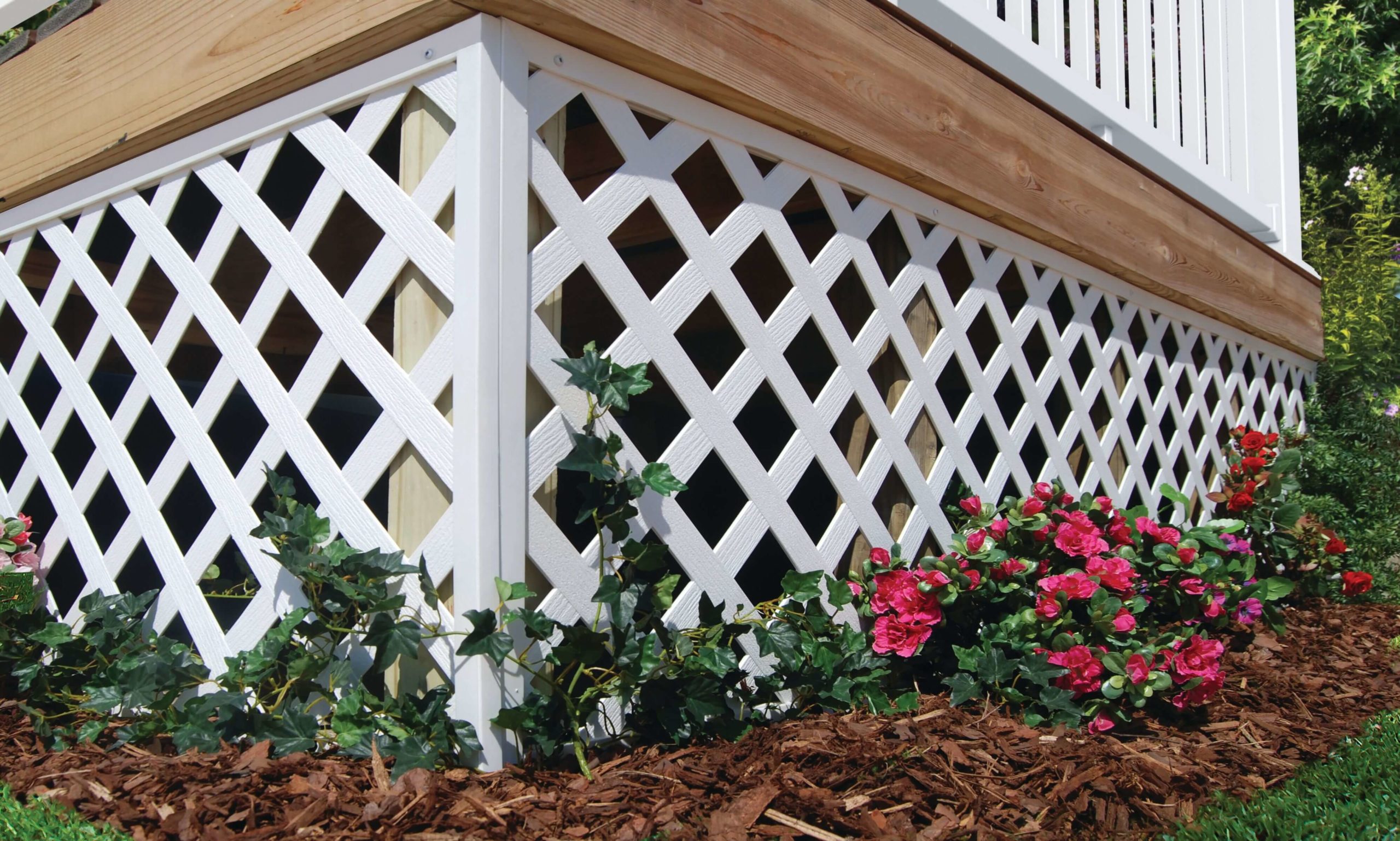 Lattice Cap - Vinyl Lattice - Barrette Outdoor Living