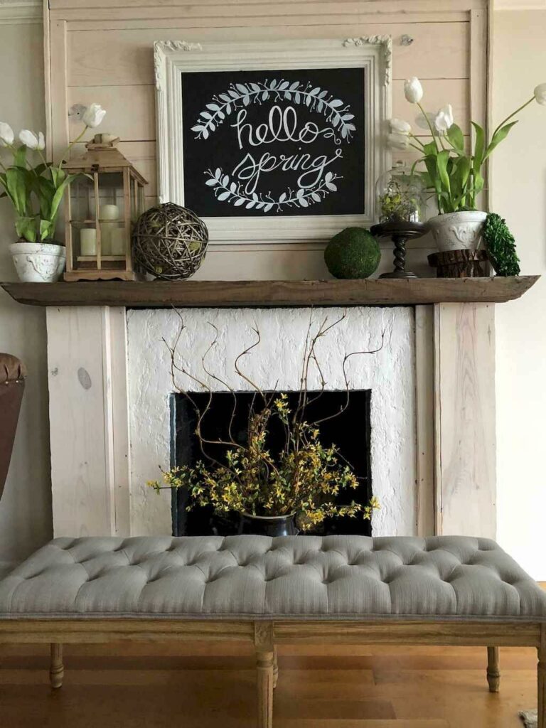 Mantel Seasonal Decor: Creating the Perfect Scene – Modern Timber Craft