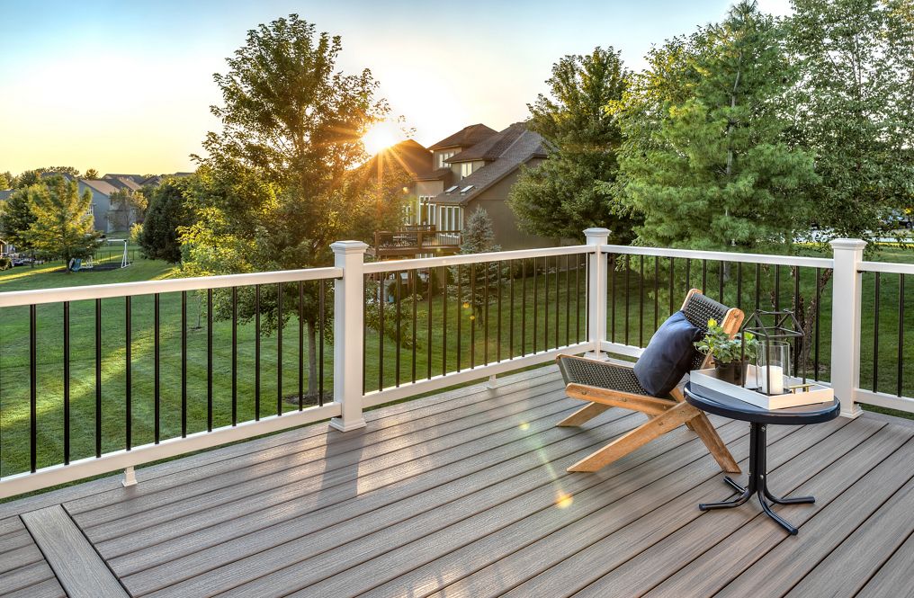 Metal Deck Railing Spartanburg - DECKSTORE