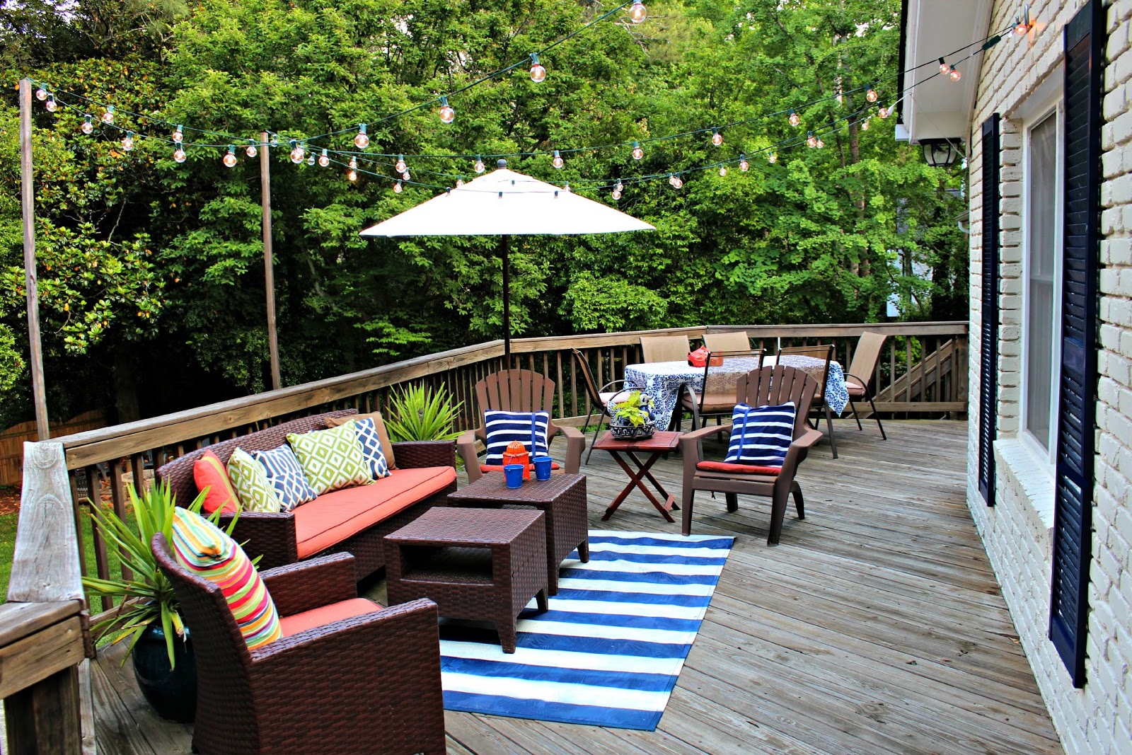 Our Back Porch is (finally) Ready for Summer - Southern State of Mind Blog by Heather