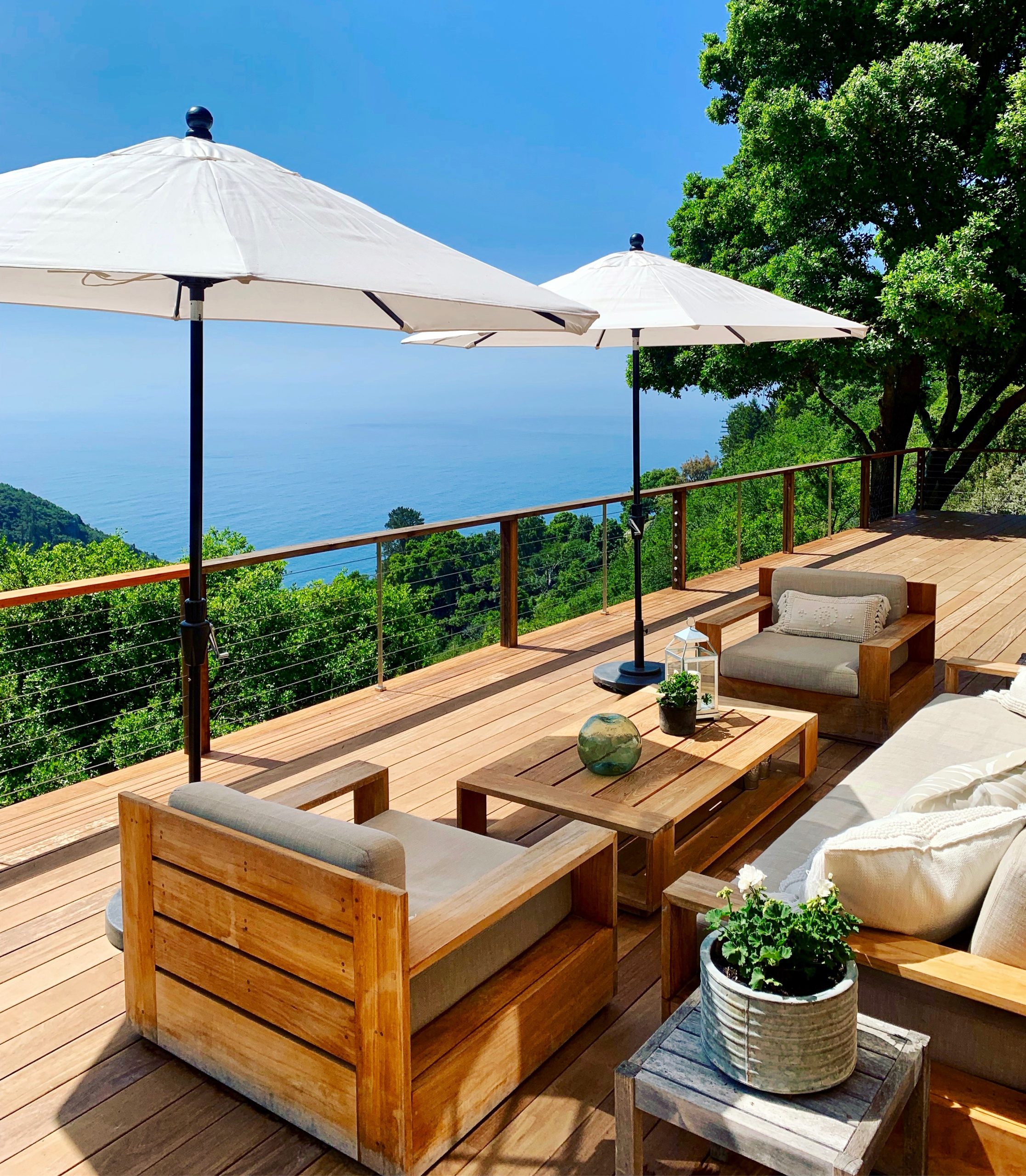 our great big sur deck! - edb designs