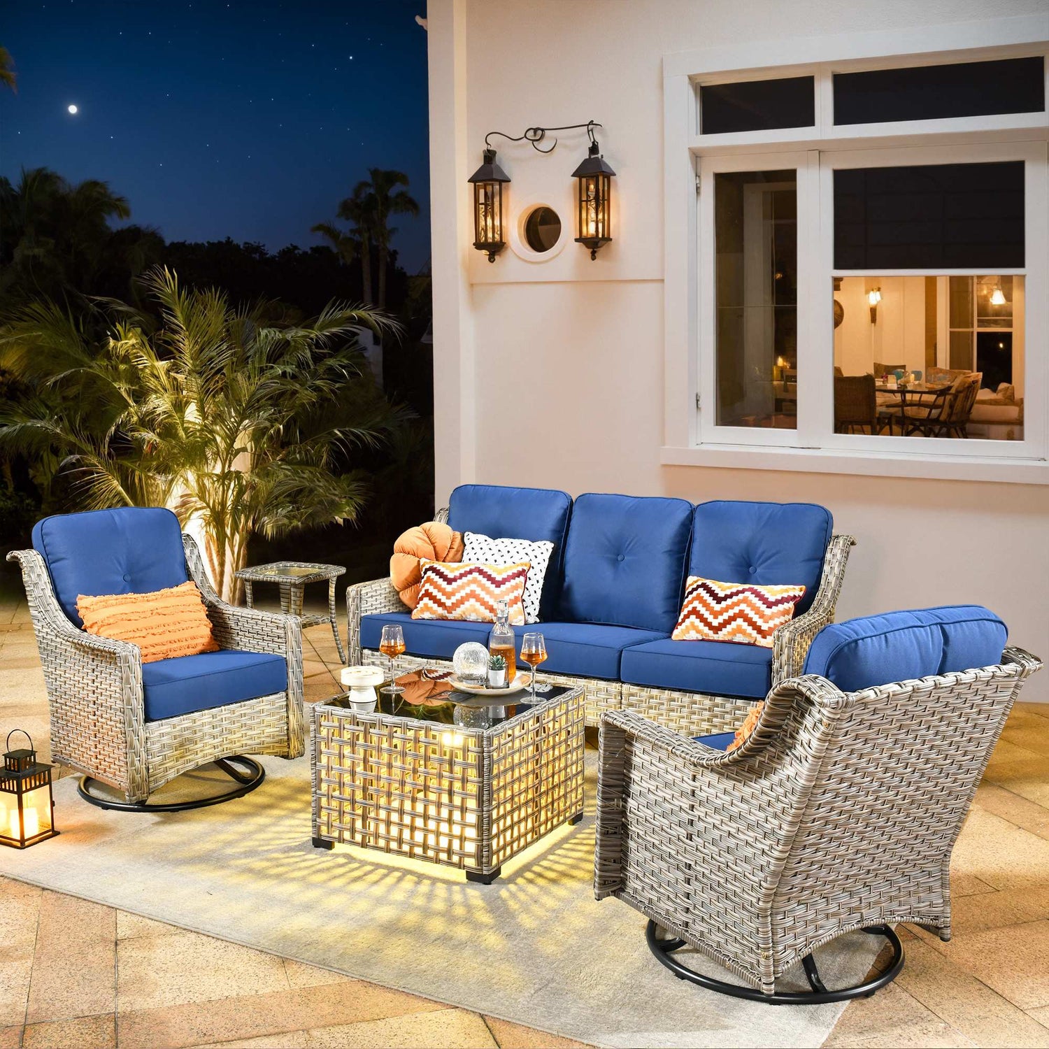 Outdoor Furniture for Tall People: Deep Seating & High Backs