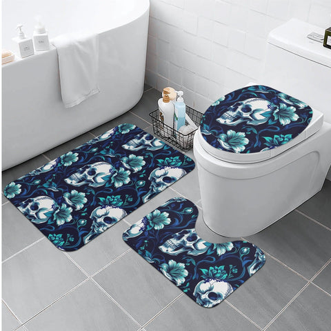 Pastel Goth Vanity Rug Bath Mat For Bathroom Pastel Pumpkin Thanksgiving Leaf Rugs Shower Mats Memory Foam Rug Non Slip Floor Small Carpet Soft Light ...