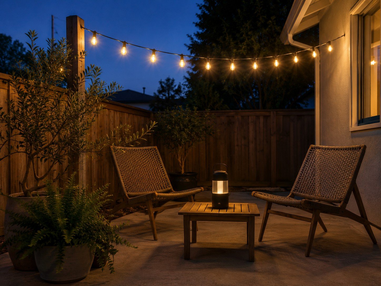 Patio Lighting Without an Outlet: What Actually Works - femorias.com
