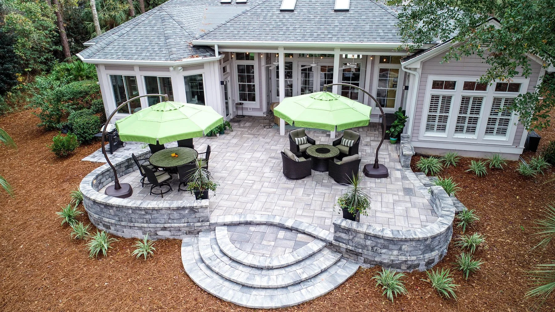Paver Patio Ideas — American Paving Design| Paver Design & Installation Company - Bluffton, Hilton Head, Beaufort, Charleston & Savannah