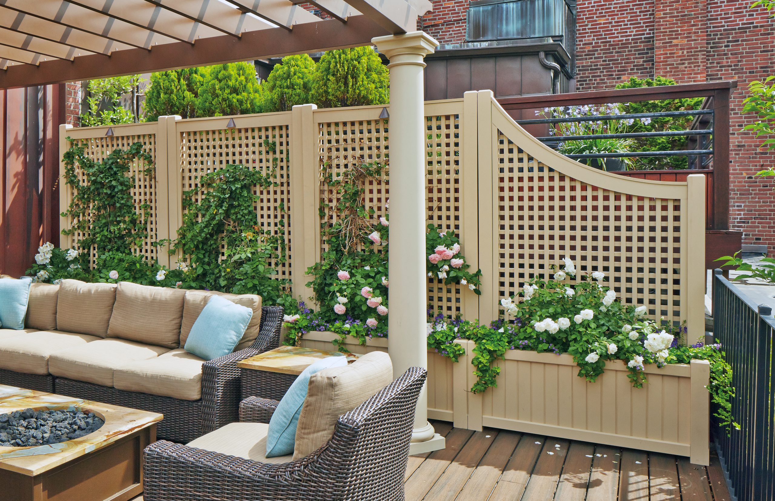 Privacy Lattice Ideas | Inspiration Gallery | Walpole Outdoors