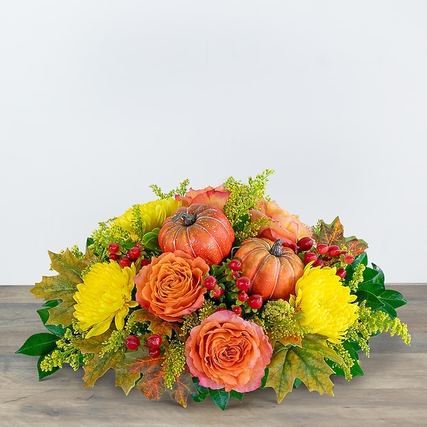 Pumpkin Spice Centerpiece in Alexandria & Pineville, LA | House of Flowers