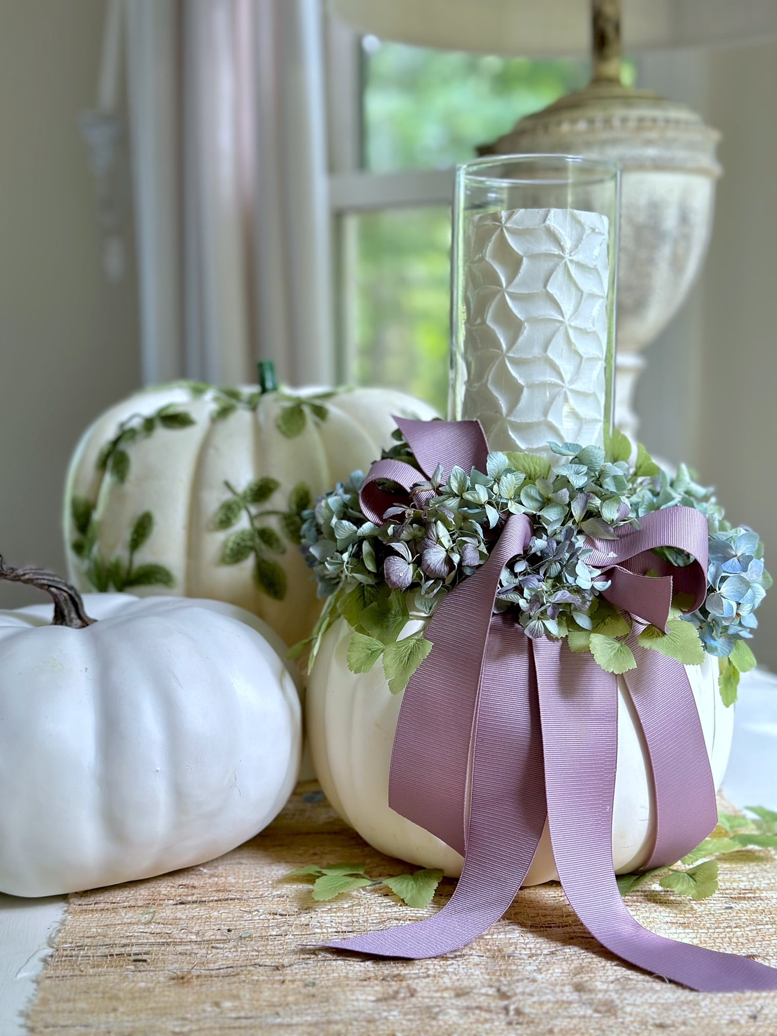 Pumpkins with Flowers: 7 Decorating Ideas I've Created for Fall - Celebrated Nest