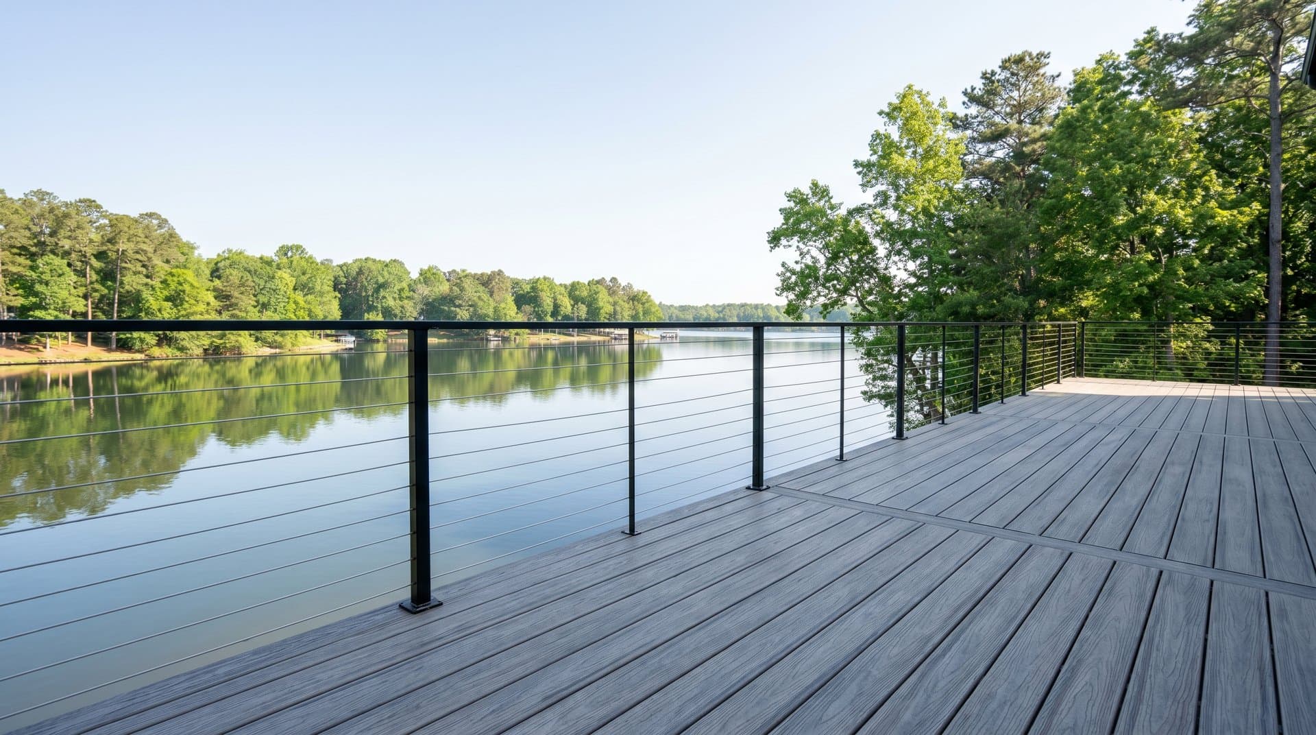 Railings & Stairs Lake Norman NC | Lakeshore Decks